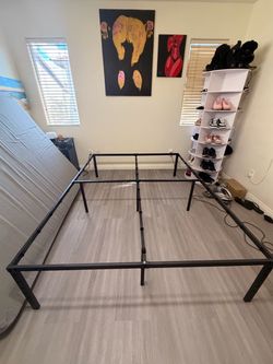 Queen bed frame