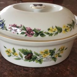 Worcester Herbs Pot Made In England