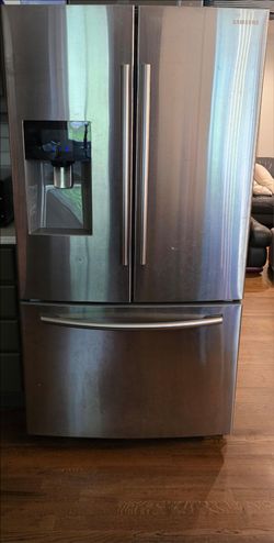 Samsung French Door Refrigerator – Works Great – Ice Maker Needs Repair – $400 OBO