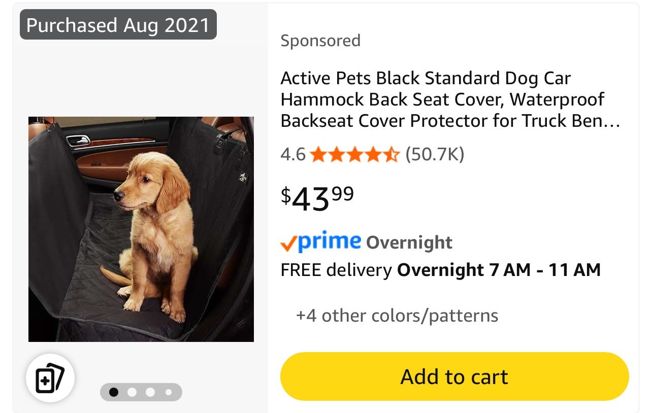 Dog Car Seat Hammock