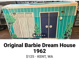 1962 Original Barbie Dream House