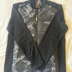 FS: Ralph Lauren RLX Golf-Camo Hybrid Wool-Blend Jacket