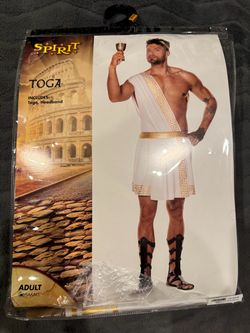 Greek Toga Costume - Adult Small