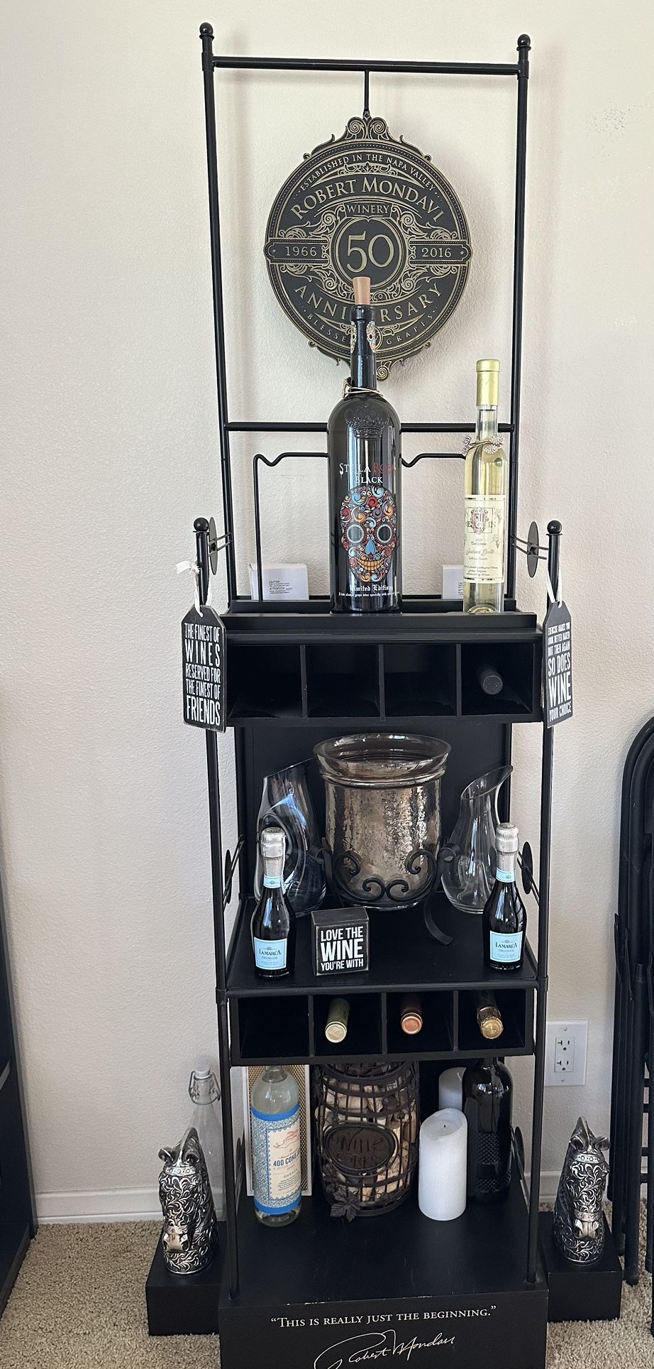 Robert Mondavi Display Wine Rack