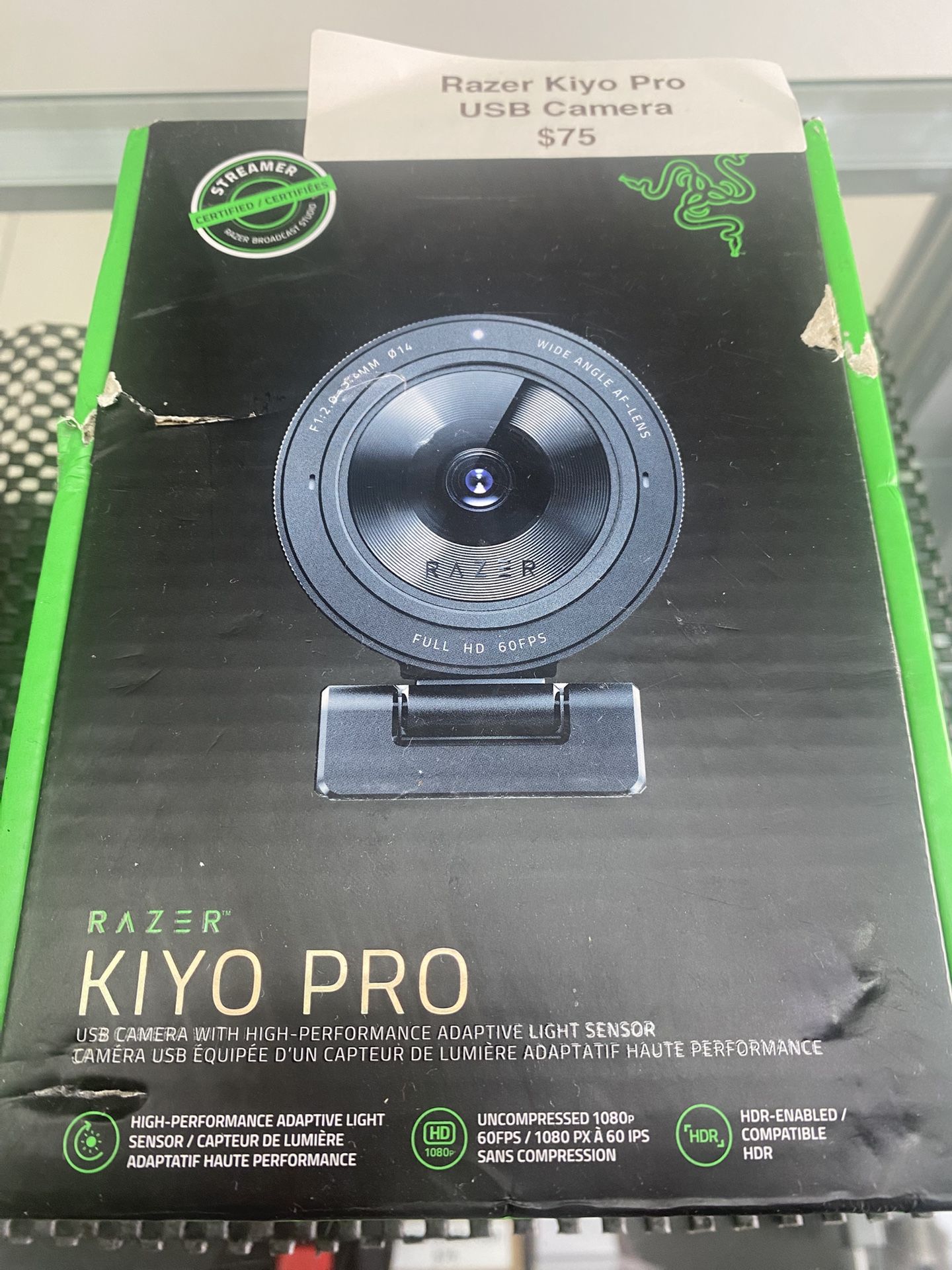 *NEW* Professional Razer KIYO Streaming Broadcast USB Camera