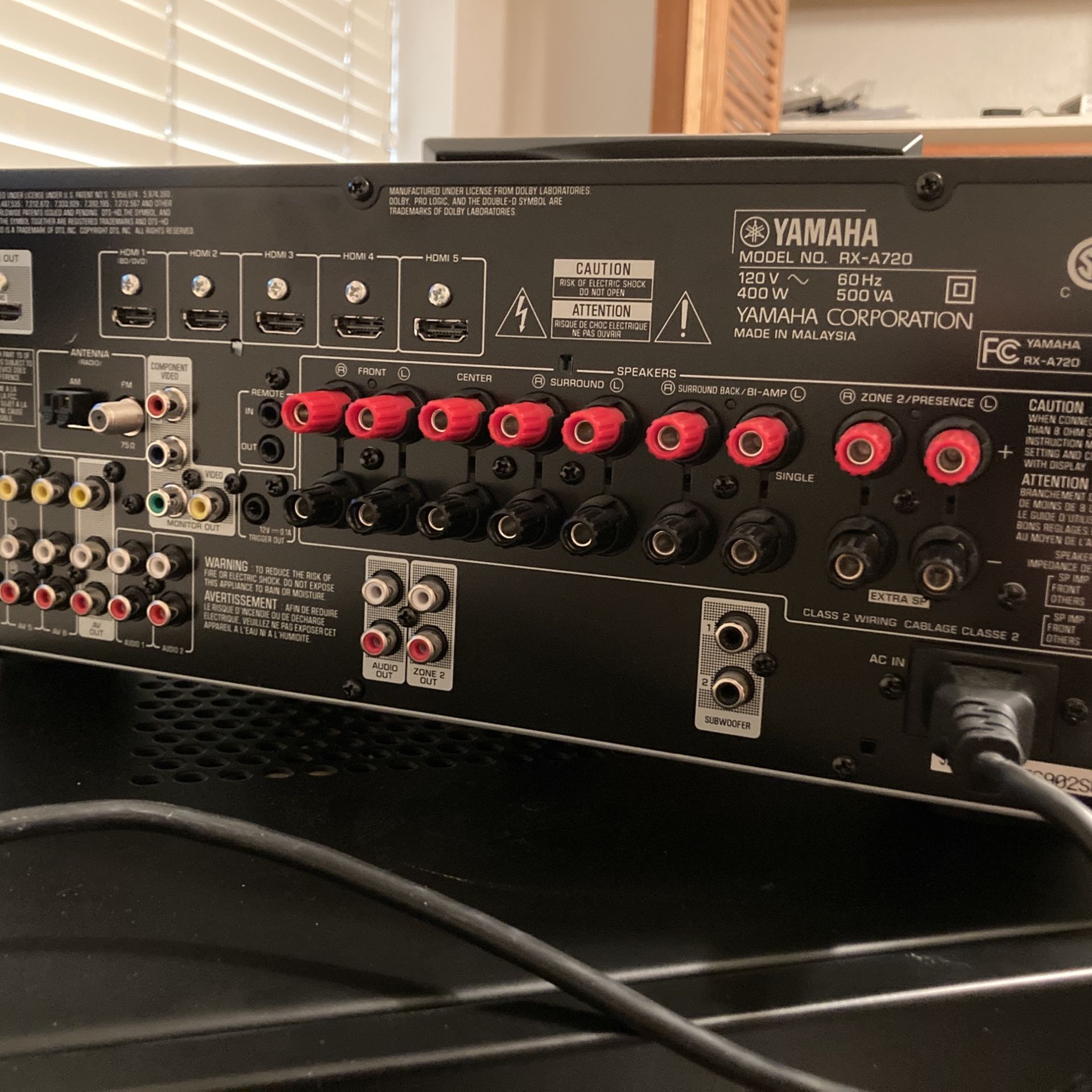 Yamaha Aventage RXA720 Network Receiver for Sale in Mesa, AZ OfferUp