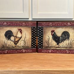 Canvas Rooster Wall Art