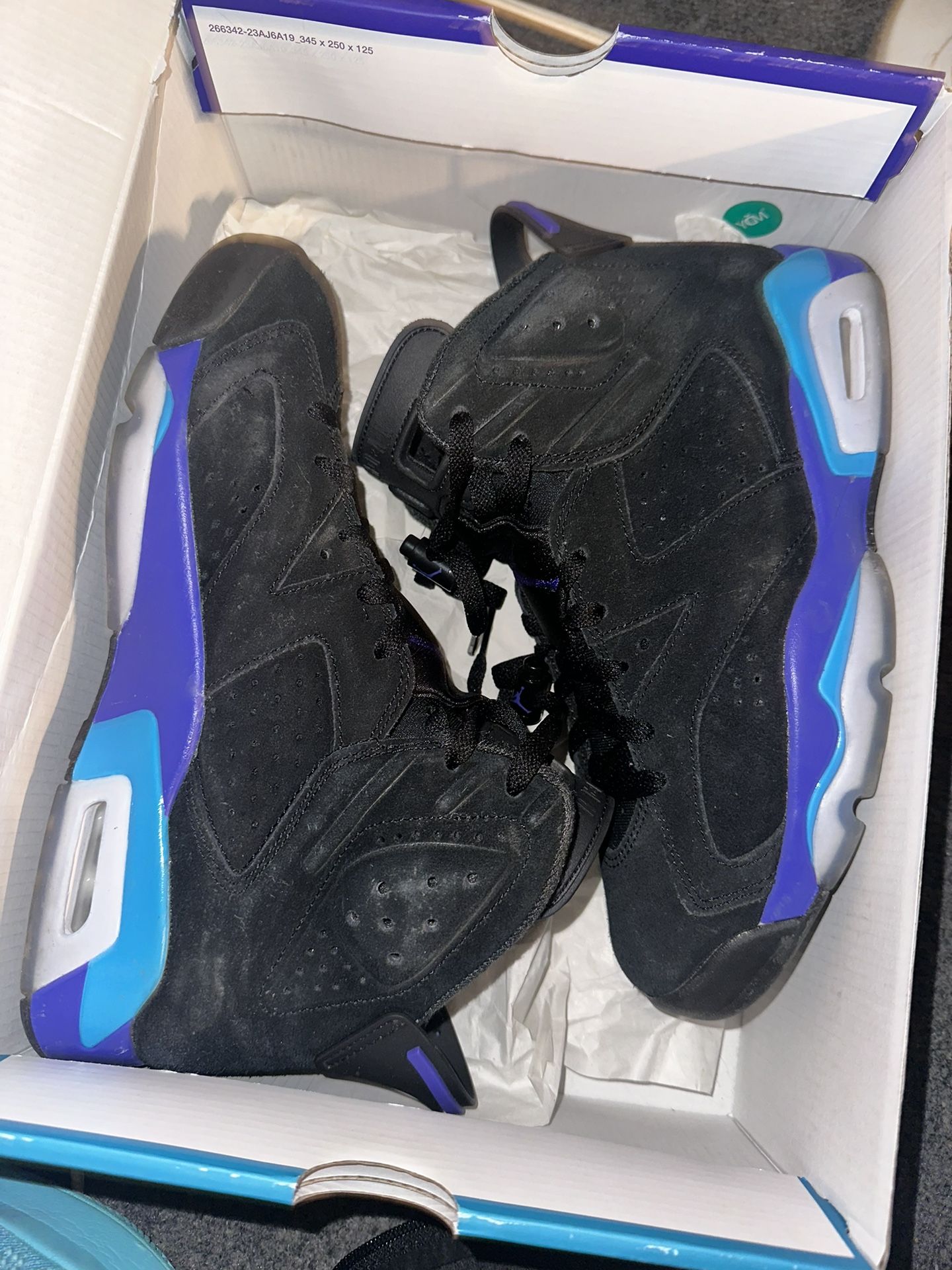 Jordan 6 Aqua