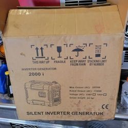 2000 Watt Rockpals Inverter Generator 