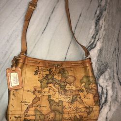 Alviero Martini 1a Classe Drawstring Bucket Bag