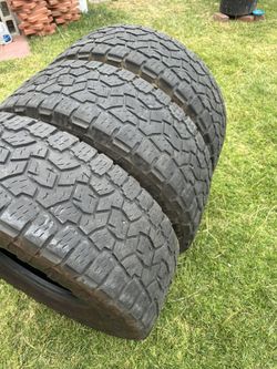 LT 34-12.5T17” Toyo Open Country All Terrain III Tires 