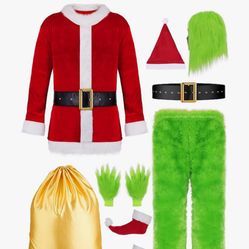 A Christmas Grinch Outfit