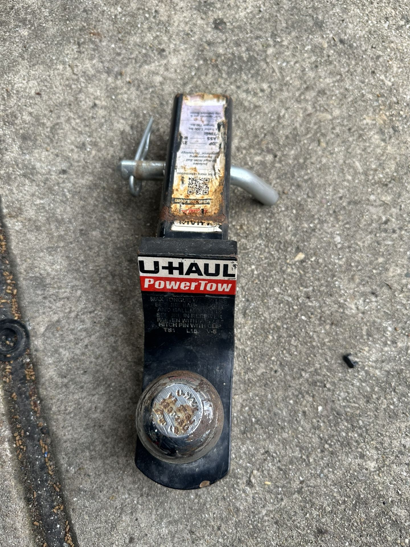 Tow Hitch Ball 2, 1/2 Inch Drop