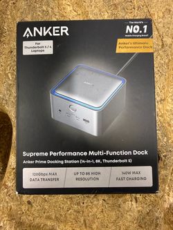 Anker prime docking station