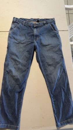 Carhartt relaxed fit blue jeans
