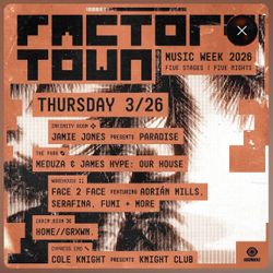 VIP Factory Town, Miami Music Week