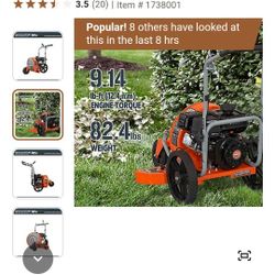 YARDMAX 150MPH WALK BEHIND LEAF BLOWER 