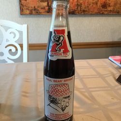 Coke Bottle - Paul “Bear” Bryant 