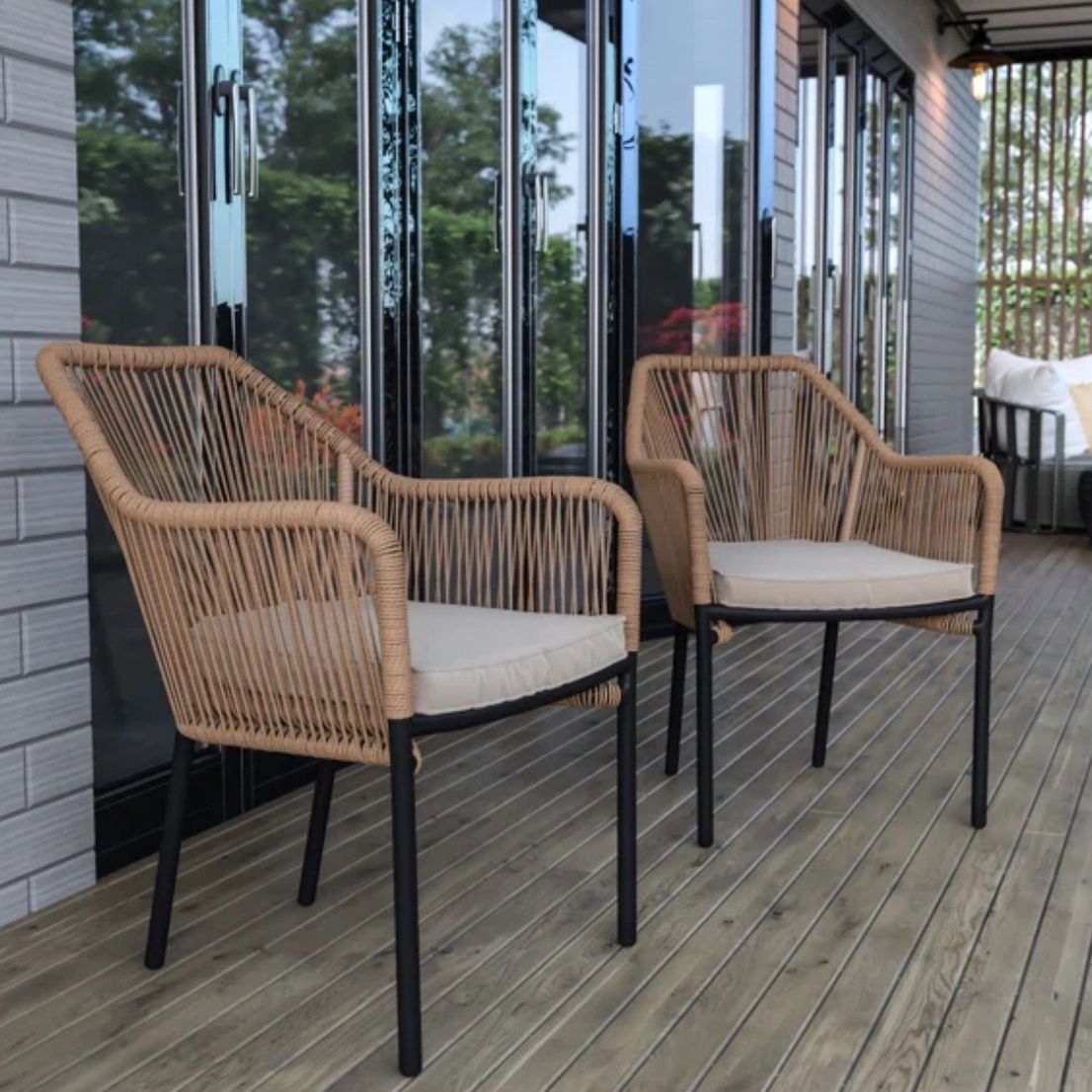 Avarti Woven Outdoor Chairs