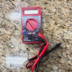 7-Function Handheld Digital Multimeter CAT I 2000 Count 250V w/ Test Leads