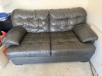 Jerome’s leather couch