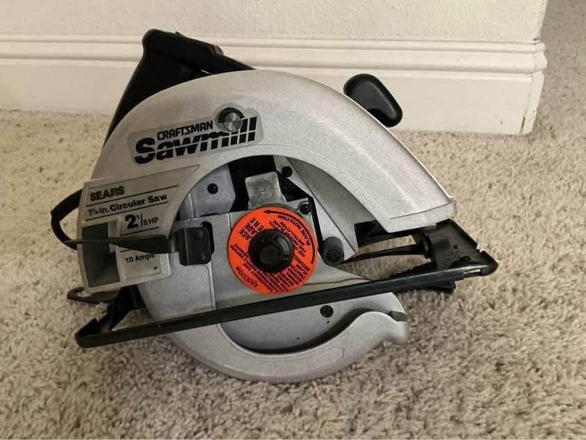Circular saw 2 1/8hp - $80
