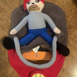 Motorcycle Rider Dog Costume