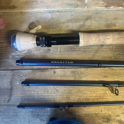 Deceiver 9 foot 12 Weight Fly Fishing Combo