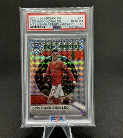 CRISTIANO RONALDO graded psa 10