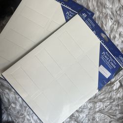 NEW Gartner Studios Ivory Pearl Printable Place Cards, Pearlescent Border, 3.75 by 1.5 Inches, 48 Count