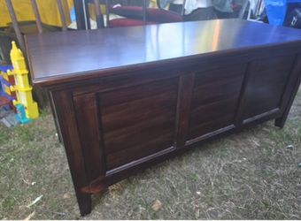 Cedar Storage Chest – Dark Brown