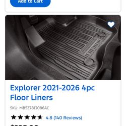 Explorer Rubber Mats 