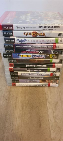 Playstation 3 games 4 for $30