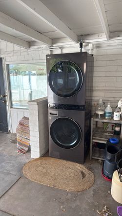 LG Stackable Washer and Dryer