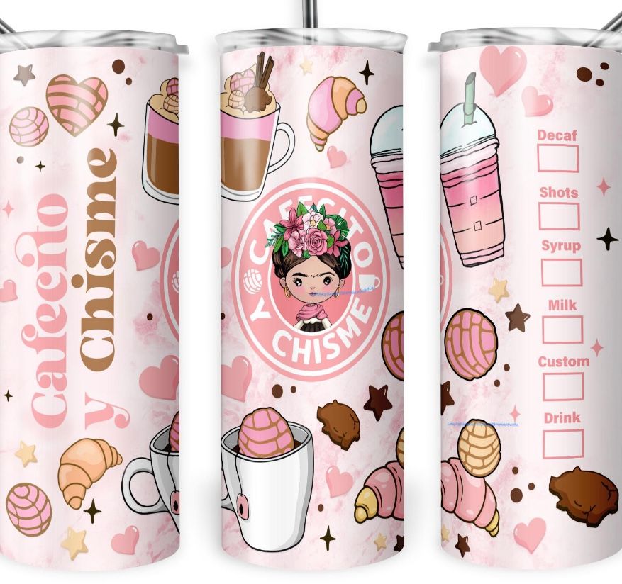 Cafecito 20oz Stainless Steel Tumbler