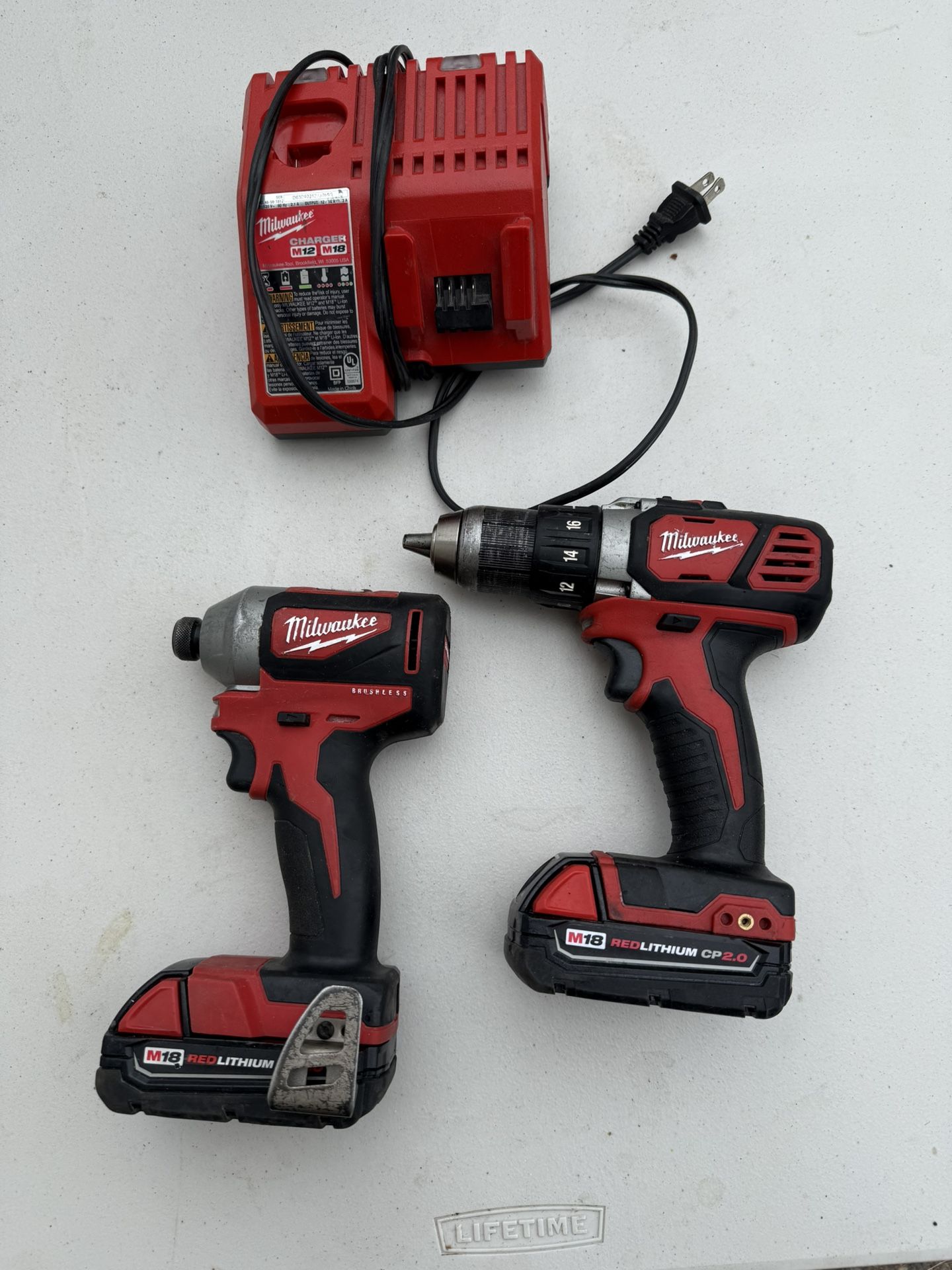 Milwaukee M18 Drill Set