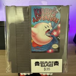 Kirby's Adventure (Nintendo NES) - Cartridge Only Tested & Working - A Colorful Classic!