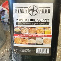 Ready hour 2 week food supply 