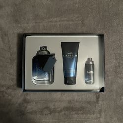 Coach New York Blue Cologne Gift Set