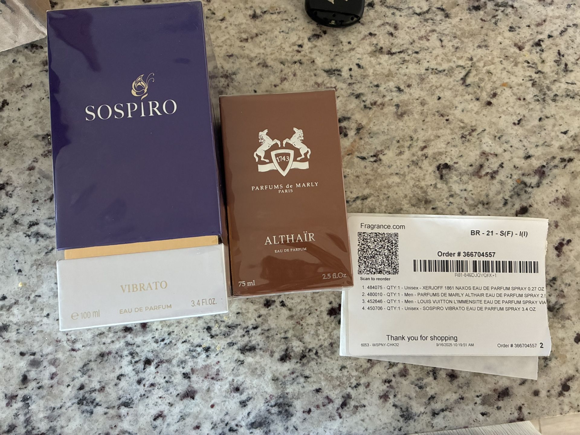 Sospiro Vibrato Parfums De Marly Althair 