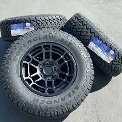 17" Wheels 265/70R17 Tires TRD PRO Toyota 4runner Tacoma Tundra Rims