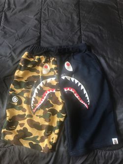 Bape sweat shorts medium