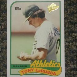 2005 Topps All-time Fan Favorites Tony Larussa #33 Hof Hall of Fame Baseball Card Manager