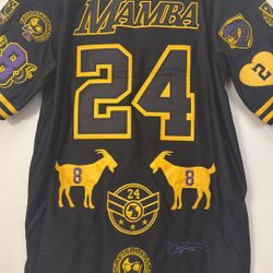 Kobe Bryant Collage Jersey Black XS Headgear