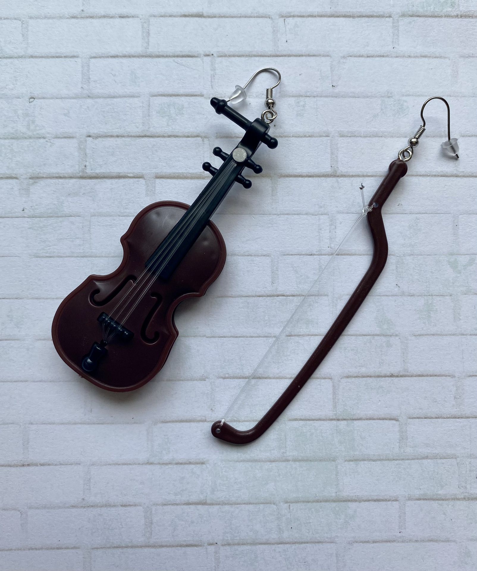Violin/Bow Earrings