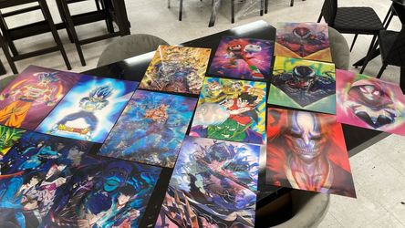 3D Lenticular  holographic posters
