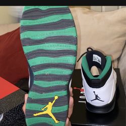 Jordan 10 Seattle Basically New