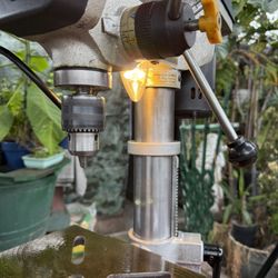 Ryobi DP102L 10" Drill Press. Motor, Light And Laser Work Good