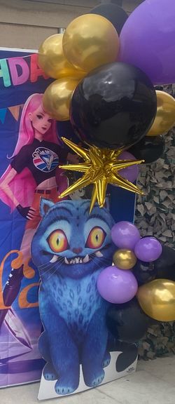 Derpy the cat cardboard cut out