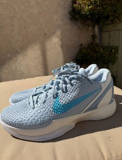 Nike Kobe 6 Caitlin Clark light armory blue basketball shoes size 13 Jordan